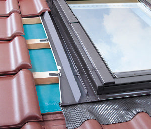 Fakro Roof Window Tile Flashing (EZV-A)  (0-45mm profile)