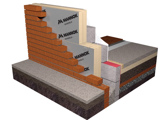 MANNOK Therm Cavity Wall Insulation Tongue & Groove