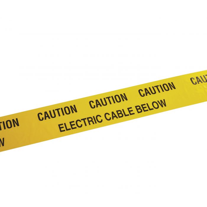 Electric Underground Warning Tape 150mm x 365m