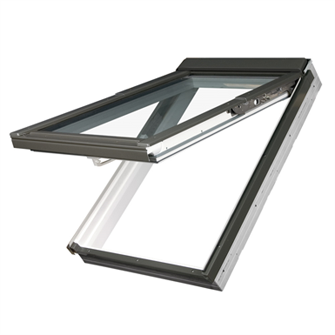 Fakro Top Hung, PVC, Double Glazed, Roof Window (PPP-V U3)