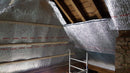 Aluthermo quattro on inside of rafter 