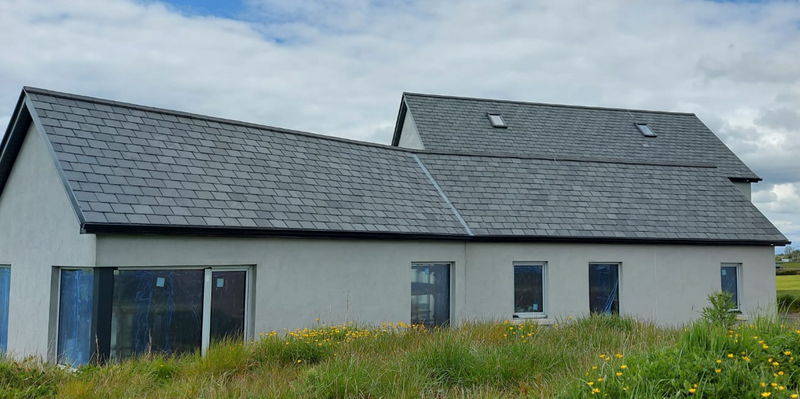 Grey Universal Ridge Universal Clay Ridge Tile Dry Fix
