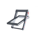 Keylite Roof Window - Centre Pivot, White Painted Pine, Double Glazed