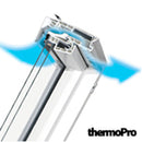 Fakro Top Hung, PVC, Double Glazed, Roof Window (PPP-V U3)